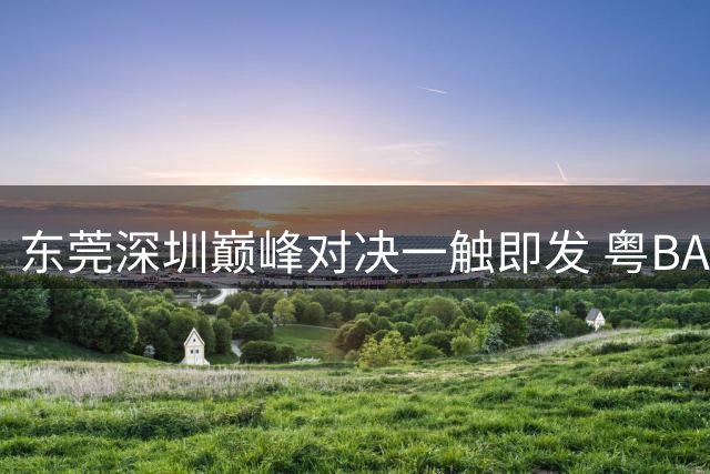 东莞深圳巅峰对决一触即发 粤BA总决赛次回合引爆篮球之夜